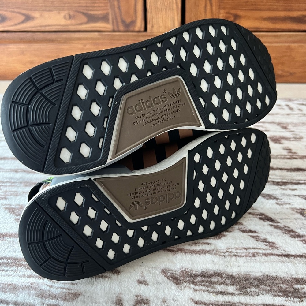 Adidas NMD Black and Brown Sneakers - Picture 8 of 11
